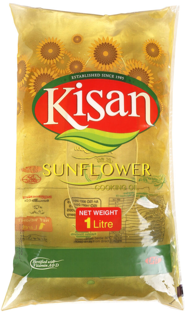 Kisan Cooking Oil Pouch 1x5