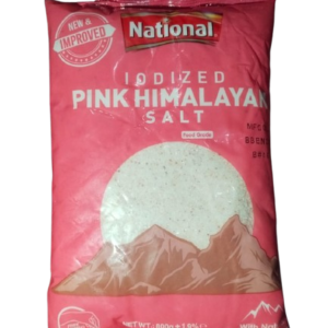 National Iodized Pink Himalayan Salt 800grams