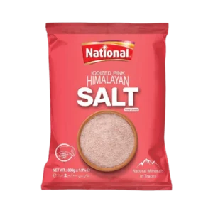 National Iodized Pink Himalayan Salt 800grams