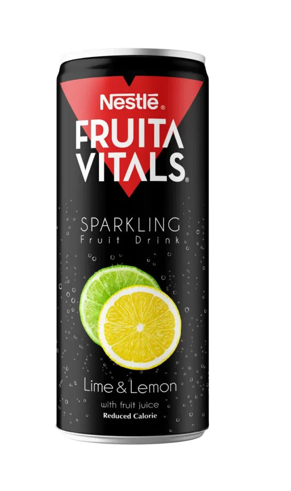 Nestlé Lime Tin Sparkling Fruita Vitals 250 ml