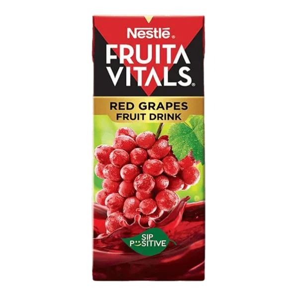 Nestlé Red Grape Juice Fruita Vitals 200 ml