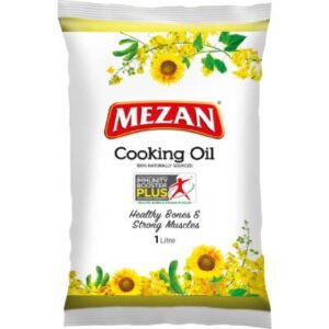 Meezan Canola Cooking Oil 1 Litre Pouch