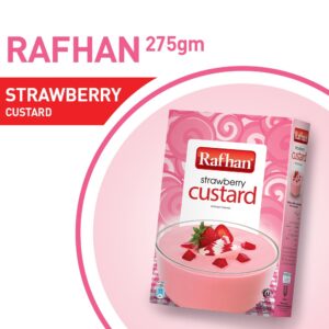 Rafhan Custard Strawberry 275Grams
