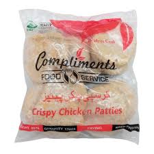 Compliments Crispy Chicken Patties 884Grams (13Pcs)