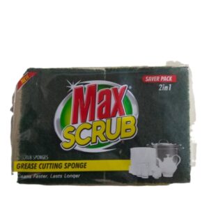 MAX SCRUB SAVER PACK 2in1