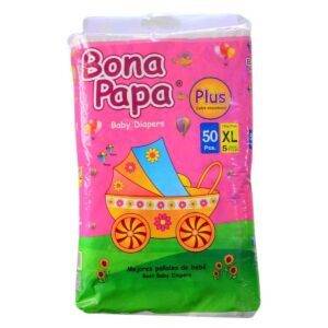 Bona Papa Plus Baby Diapers XL 5 Size (50Pcs)