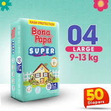 Bona Papa Super Large 4 Size (50Pcs)
