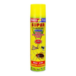 Power Plus Spray Super Insecticide Aerosol Flying & Crawling Insects Killer